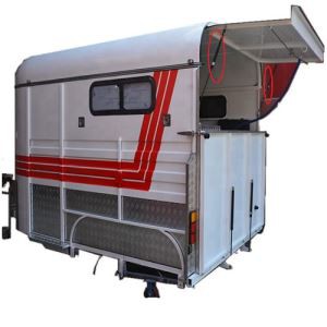 Vérin à gaz pour remorque et fourgonnette